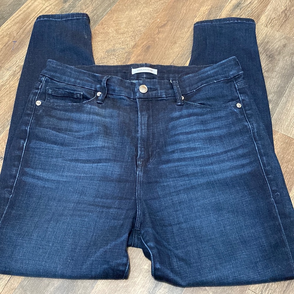Good American Good Waist Skinny Jeans Size 12/31